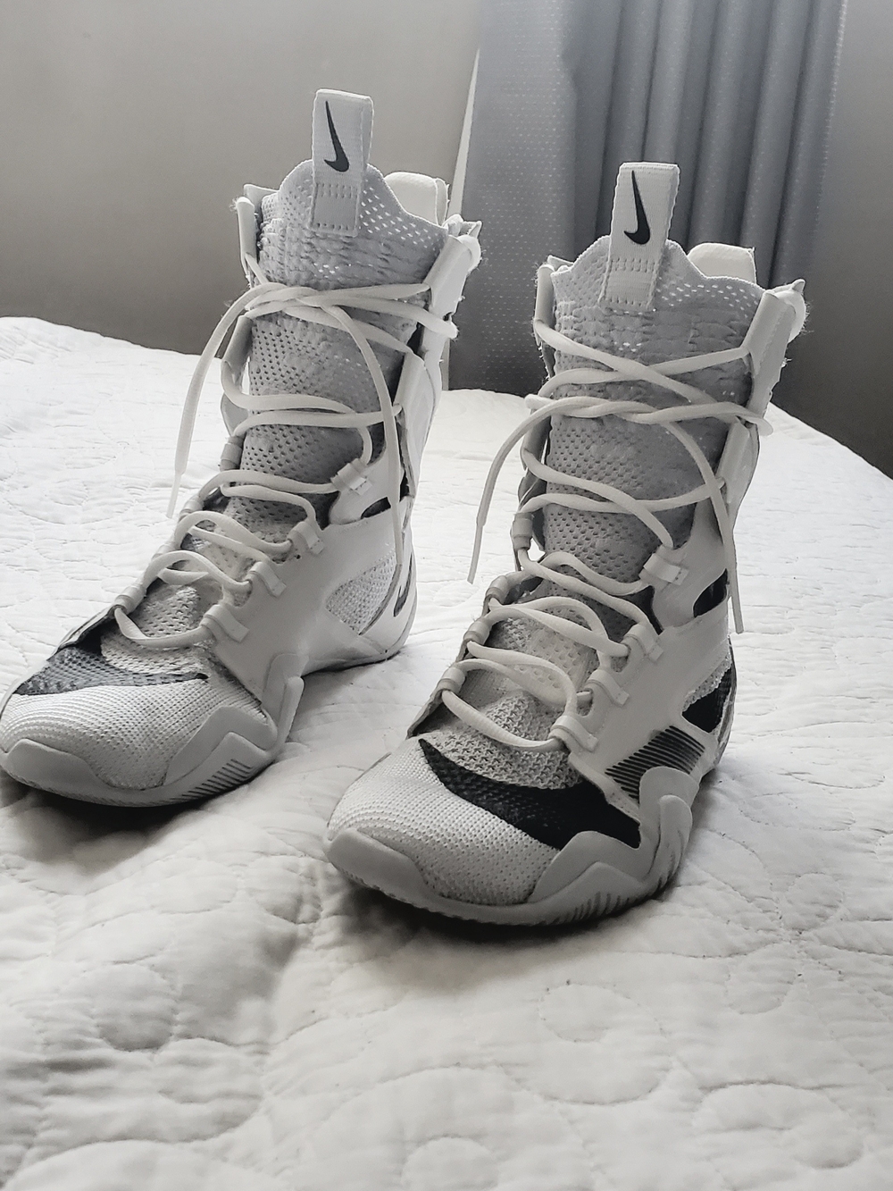Nike Hyper KO 2.0 Boxing Shoes – White – Men's Size 9.5